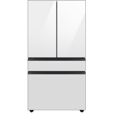 Bespoke White Counter Depth 4-door French Door Refrigerator